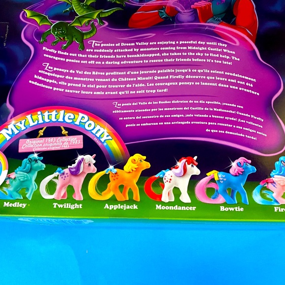 MY LITTLE PONY NWT ORIGINAL 1983 COLLECTION RESCUE AT MIDNIGHT CASTLE 40 YEARS - Picture 8 of 10